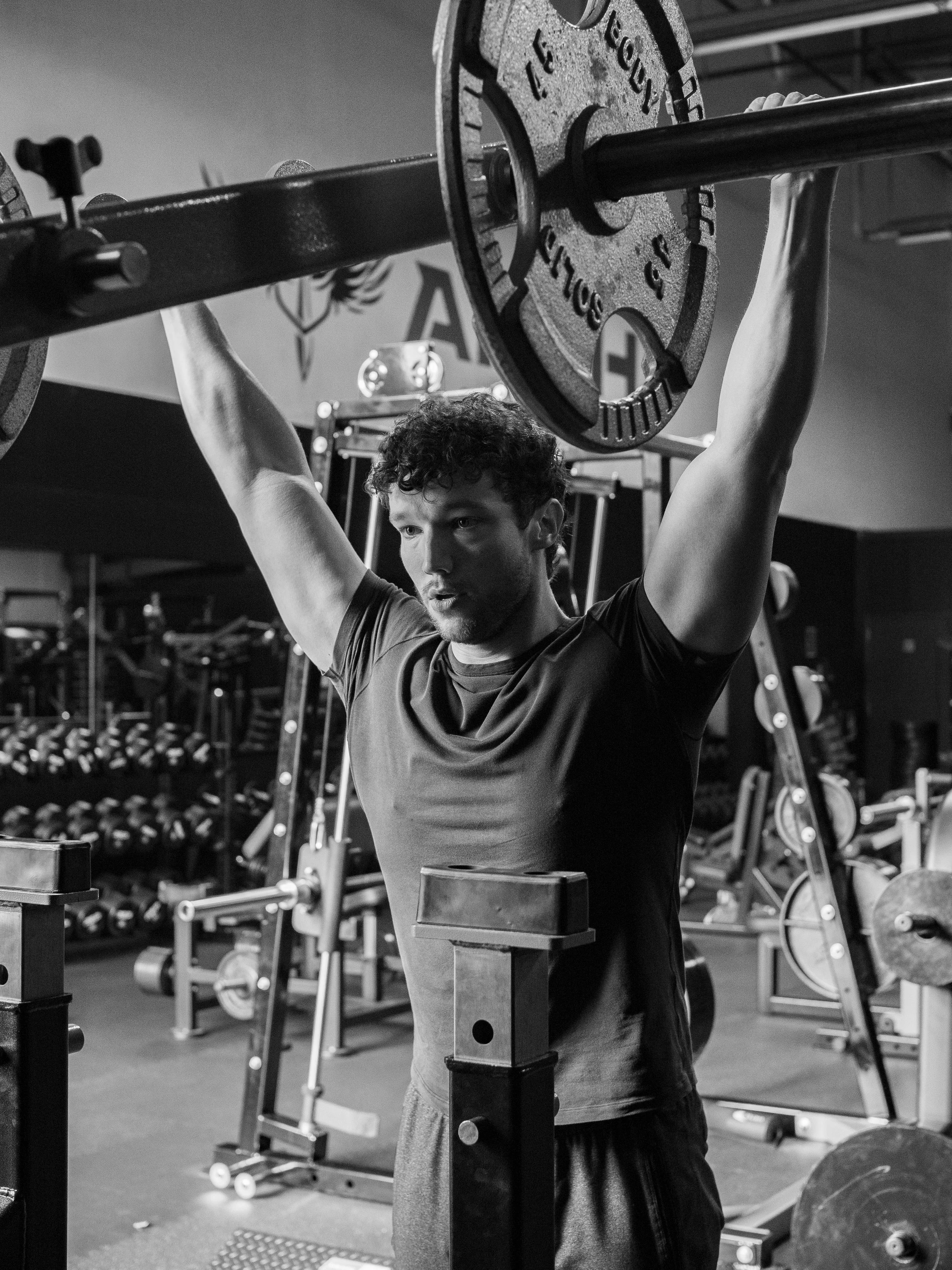 ARCH athlete training in the gym